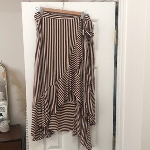 Faithfull the Brand striped skirt